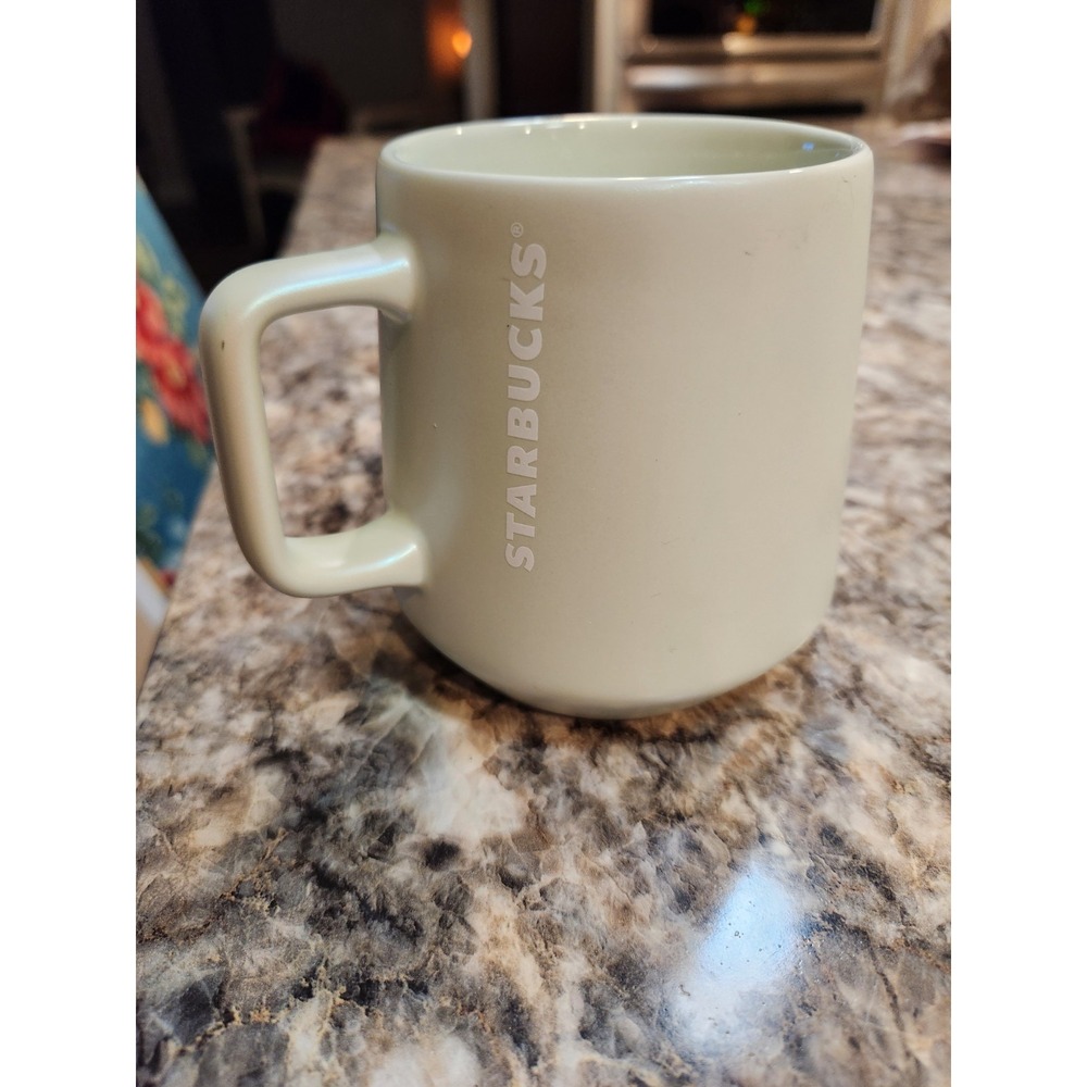 Starbucks 2021 Shimmer Mint Green 12 Oz. Pearlescent Mug Cup Ceramic Winter
